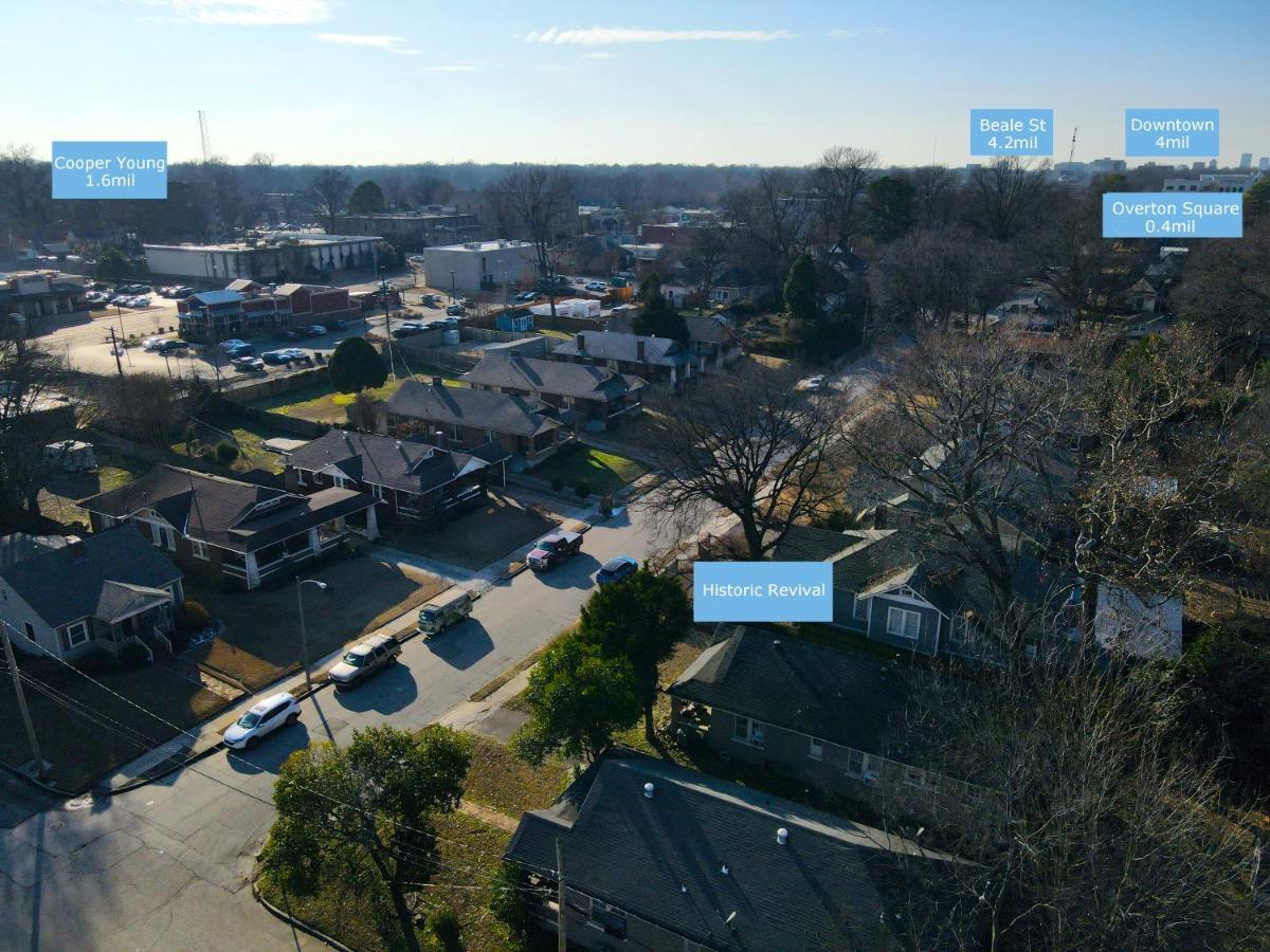 Historic Revival King Bed Midtown Memphis 68 Yes Pets Fast Wifi Free Parking Villa ภายนอก รูปภาพ