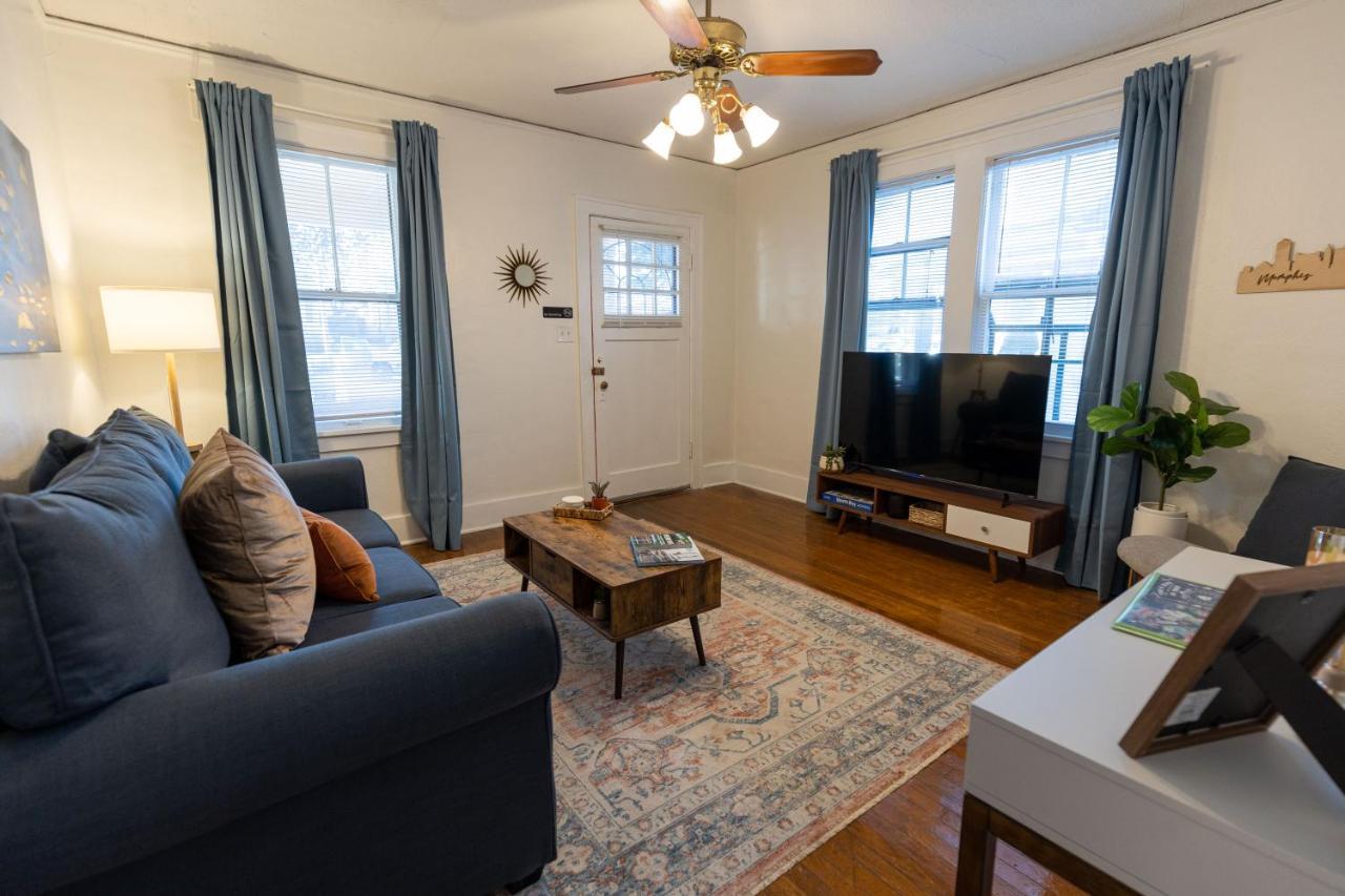 Historic Revival King Bed Midtown Memphis 68 Yes Pets Fast Wifi Free Parking Villa ภายนอก รูปภาพ
