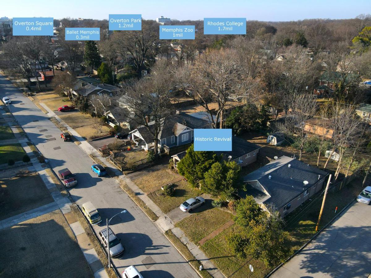Historic Revival King Bed Midtown Memphis 68 Yes Pets Fast Wifi Free Parking Villa ภายนอก รูปภาพ